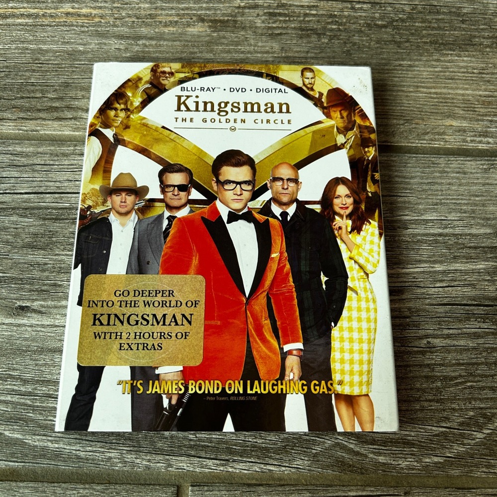 Kingsman The Golden Circle Blu‎ Ray DVD Digital Movie Edition w Special Features